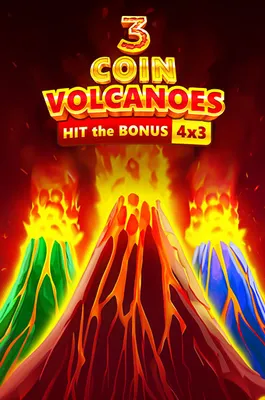 3 Coin Volcanoes tragamonedas explosiva JUE999